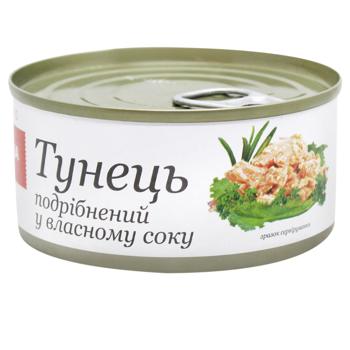 Marka Promo Chopped Tuna in Own Juice 185g