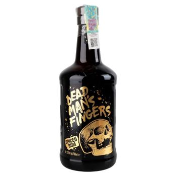 Ром Dead Mans Fingers Spiced 37,5% 0,7л - купити, ціни на ЕКО Маркет - фото 1