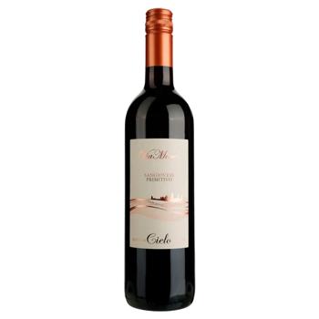 Вино Cielo e Terra Sangiovese Primitivo красное сухое 12,5% 0,75л