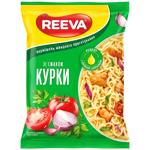 Вермішель Reeva на домашньому бульйоні з куркою 60г