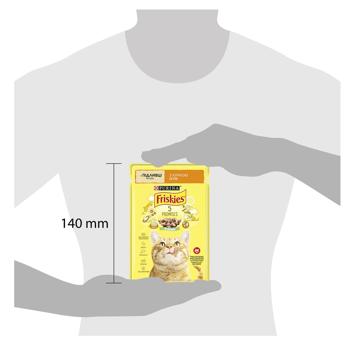Корм влажный Friskies с курицей для взрослых кошек 85г - купить, цены на MasterZoo - фото 2