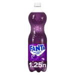 Fanta Grape Sugar-free Carbonated Drink 1.25l