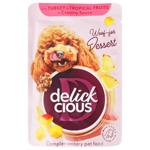 Dog food Delickcious 80g pouch Lithuania