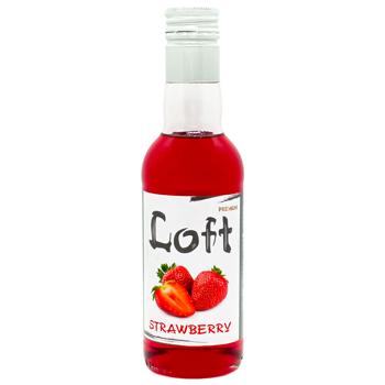 Сироп Loft Клубника 265мл - купить, цены на Чудо Маркет - фото 1