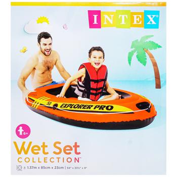 Intex Inflatable Boat 137x85x23cm - buy, prices for - photo 2