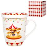 Кухоль порцеляновий Зимова казка K129 BONADI 1 шт