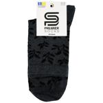 Premier Socks Leaves Women's Classic Socks s.23-25 Grey