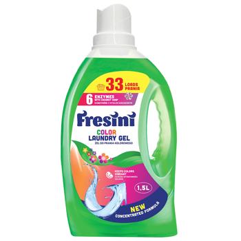 Гель для стирки Fresini для цветного белья 1,5л - купить, цены на КОСМОС - фото 1
