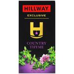 Чай черный Hillway с чабрецом 1,5г*25шт