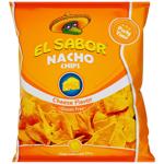 El Sabor Nacho Chips with Cheese Flavor 225g