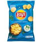Lay's Potato Chips with Sour Cream and Greens Flavor 60g