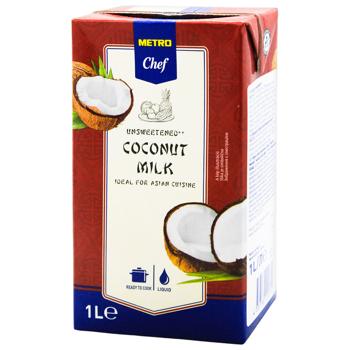 Молоко кокосовое Metro Chef 1л - купить, цены на КОСМОС - фото 1