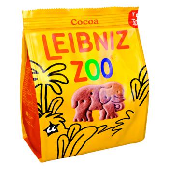 Печенье Leibniz Зоопарк какао 100г - купить, цены на ULTRAMARKET - фото 1