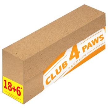 Корм влажный Club 4 Paws Premium с кроликом для кошек 18+6шт х 85г - купить, цены на MasterZoo - фото 3