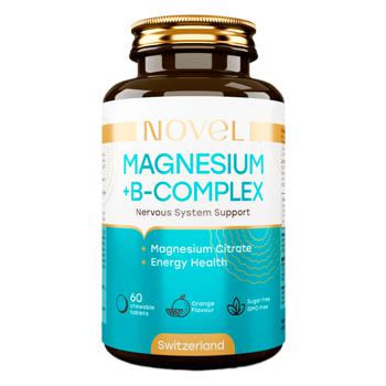Вітаміни Novel Магній + В-комплекс 60шт - купити, ціни на Таврія В - фото 1