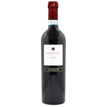 Lenotti Bardolino Classico Red Semi-dry Wine 12% 0.75l - buy, prices for METRO - photo 1