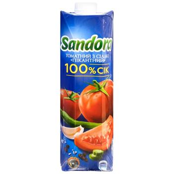 Sandora Tomato Juice with Salt 0.95l