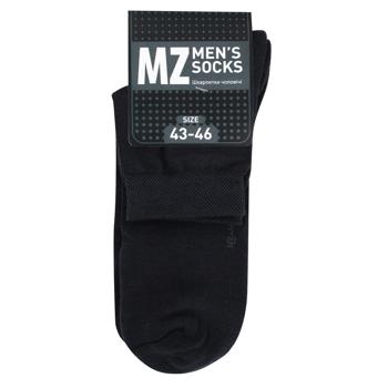 MZ High Semi-Plush Men's Socks s.43-46 Black - buy, prices for - photo 1