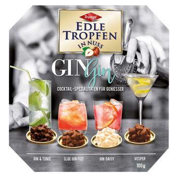 Цукерки Trumpf Edle Tropfen In Nuss Gin Gin 100г - купити, ціни на NOVUS - фото 2