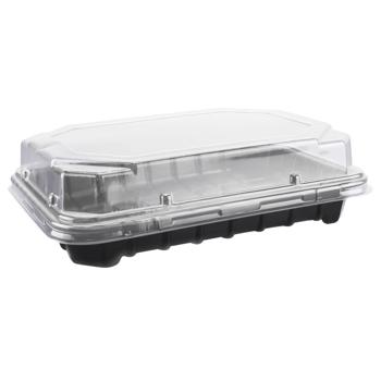 Alpha-pak Sushi Container with Lid 1.1l 20pcs - buy, prices for METRO - photo 1