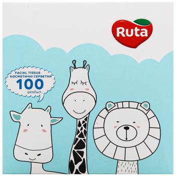 Салфетки косметические Ruta Kids двухслойные 100шт - купить, цены на Идеал - фото 4