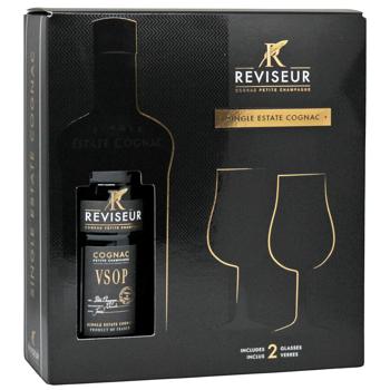 Коньяк Reviseur VSOP 40% 0,7л - купити, ціни на КОСМОС - фото 2