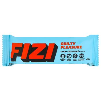 Fizi Coco Caramel Glazed Bar 40g - buy, prices for Chudo Market - photo 1