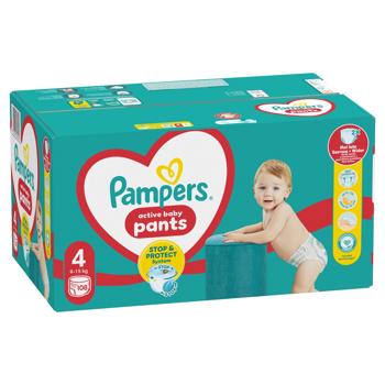 Pampers Maxi Diapers-Panties 4 9-15kg 108pcs - buy, prices for Auchan - photo 3