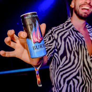 Напій енергетичний Burn Fruit Punch 250мл - купити, ціни на AlcoHub - фото 4