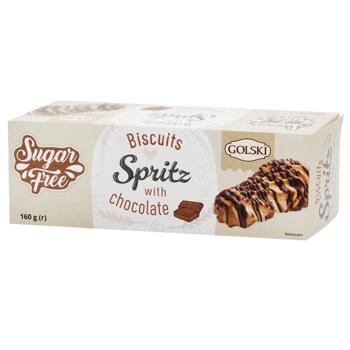 Печиво Golski Spritz з шоколадом 160г