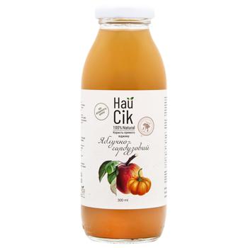 Naysyk Unclarified Pasteurized Apple-Pumpkin Juice 0.3l - buy, prices for MegaMarket - photo 1