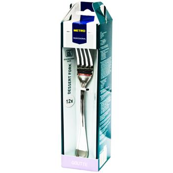 Вилка Metro Professional Goutte десертная 12шт