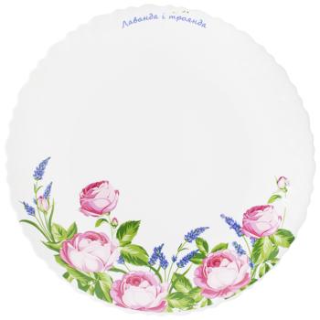 Vittora Wave Lavender and Rose Dinner Plate 22cm - buy, prices for Auchan - photo 2