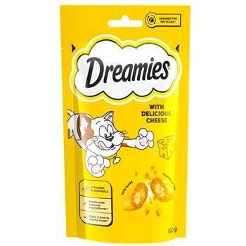 Dreamies Cat Snack with Cheese 60g - buy, prices for - photo 1