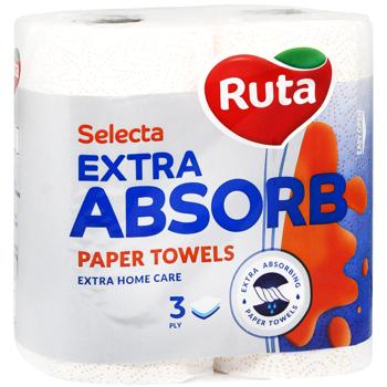 Ruta Selecta 3-ply Paper Towels 2pcs - buy, prices for COSMOS - photo 3