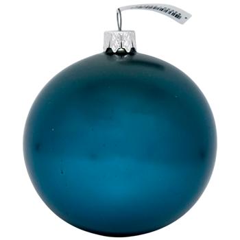 Ялинкова прикраса Куля д85мм Особливий колір асорті Різдвяні Історії 1 шт - купити, ціни на WINETIME - фото 3