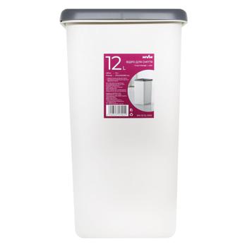 MVM Furniture Garbage Bucket 12l - buy, prices for MegaMarket - photo 2