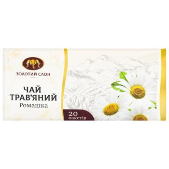 Чай травяной Золотий Слон Ромашка 1г*20шт - купить, цены на ЕКО Маркет - фото 3