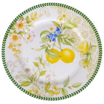 Lemon Plate Set 2pcs 19cm - buy, prices for MegaMarket - photo 2