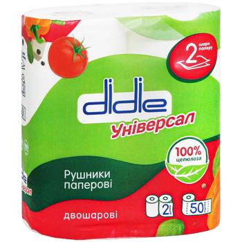 Didie White Paper Towel 2pcs - buy, prices for COSMOS - photo 3