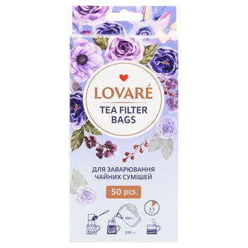 Lovare Filter Packages for Brewing Tea 50pcs - buy, prices for MegaMarket - photo 2