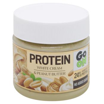 Паста арахісова Go On Protein з білим кремом 180г - купити, ціни на NOVUS - фото 1