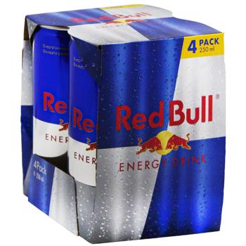 Red Bull Energy Drink 250ml x 4 cans - buy, prices for NOVUS - photo 3