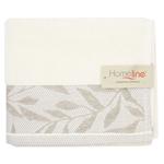 Рушник махровий Home Line Флора кремовий 40x70см