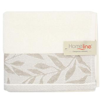 Home Line Flora Cream Terry Towel 40x70cm - buy, prices for ULTRAMARKET - photo 1