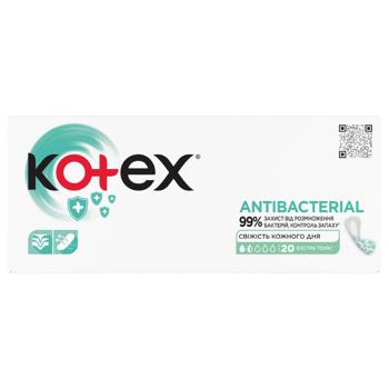 Kotex Antibacterial Extra Thin Daily Pads 20pcs - buy, prices for MegaMarket - photo 3