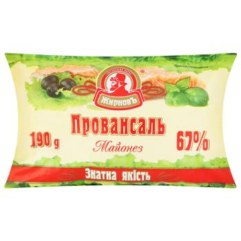 Майонез Жирновъ Провансаль 67% 190г - купить, цены на Чудо Маркет - фото 1