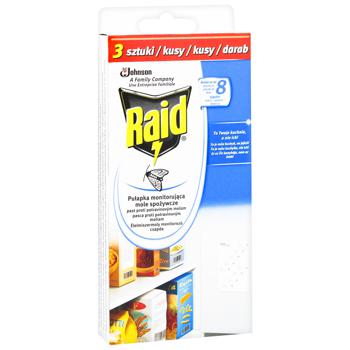 Raid Stickers against Food moth 3pcs - buy, prices for NOVUS - photo 2