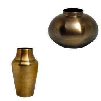 Koopman Vase Golden - buy, prices for NOVUS - photo 1