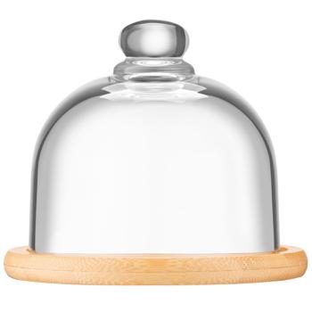 Ardesto Bamboo Dish with Glass Lid 12cm - buy, prices for - photo 4